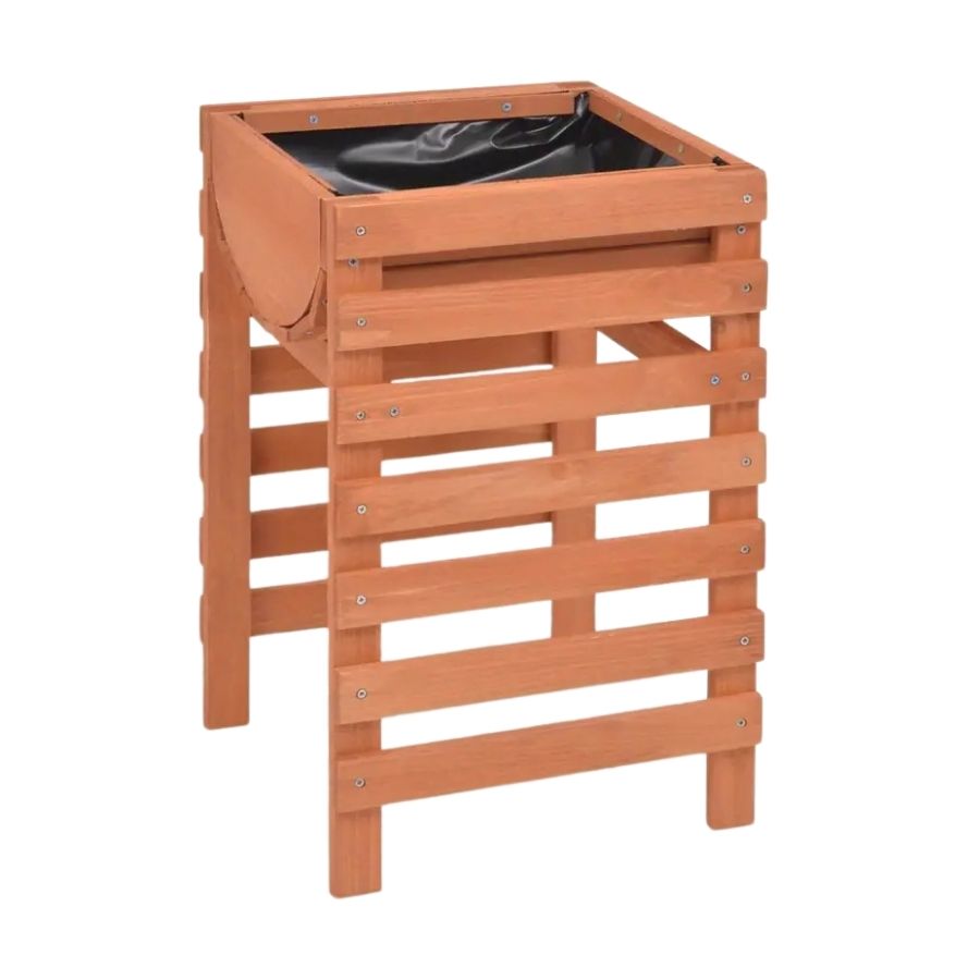 Natural Wood Planter