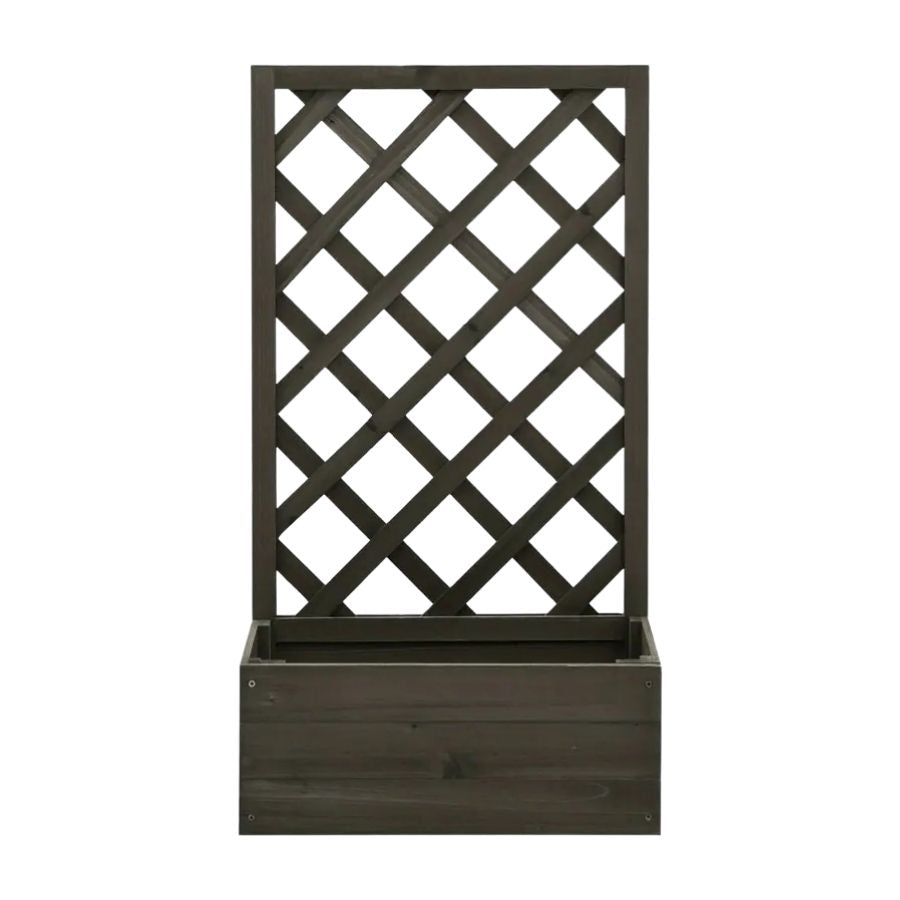 Wooden Trellis Planter