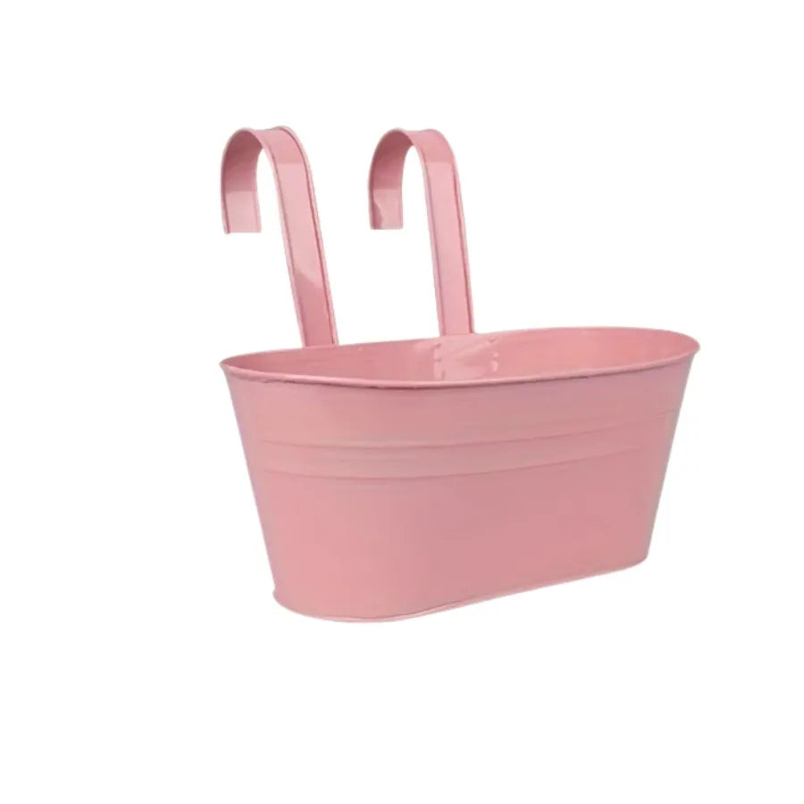 ColorBloom - Set of 3 Metal Hanging Planters