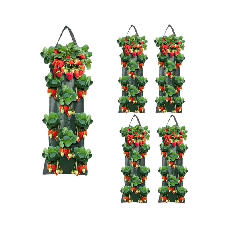 StrawberryGrow Hanging Planting Bag