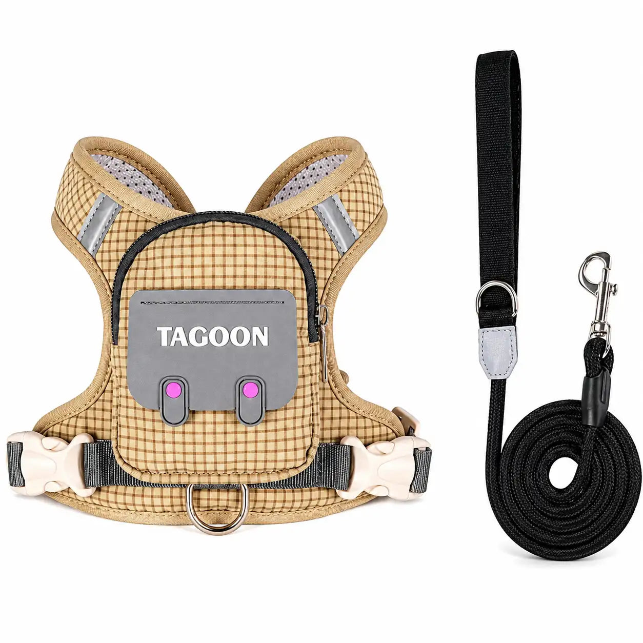 Leash with pouch