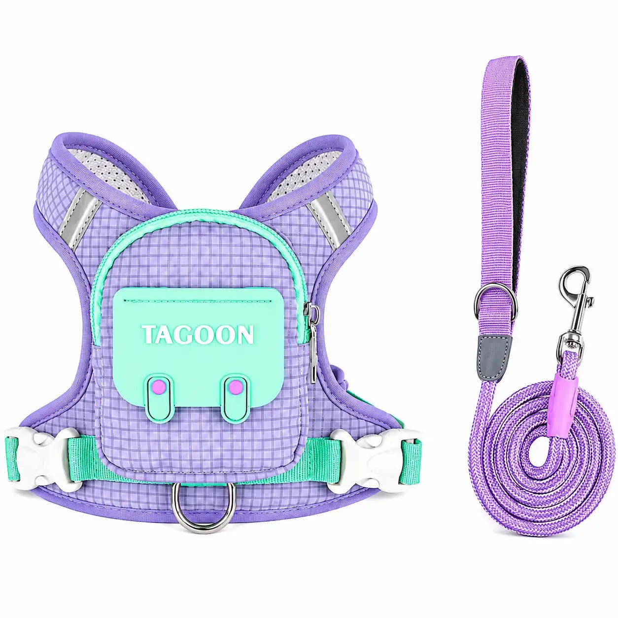 Leash with pouch