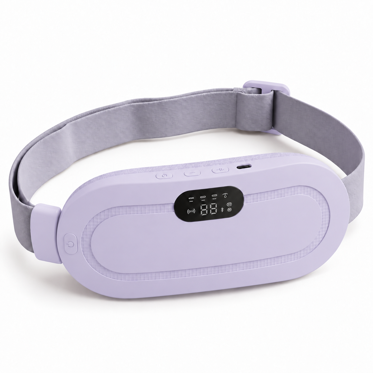 Ceinture chauffante massante - Violet