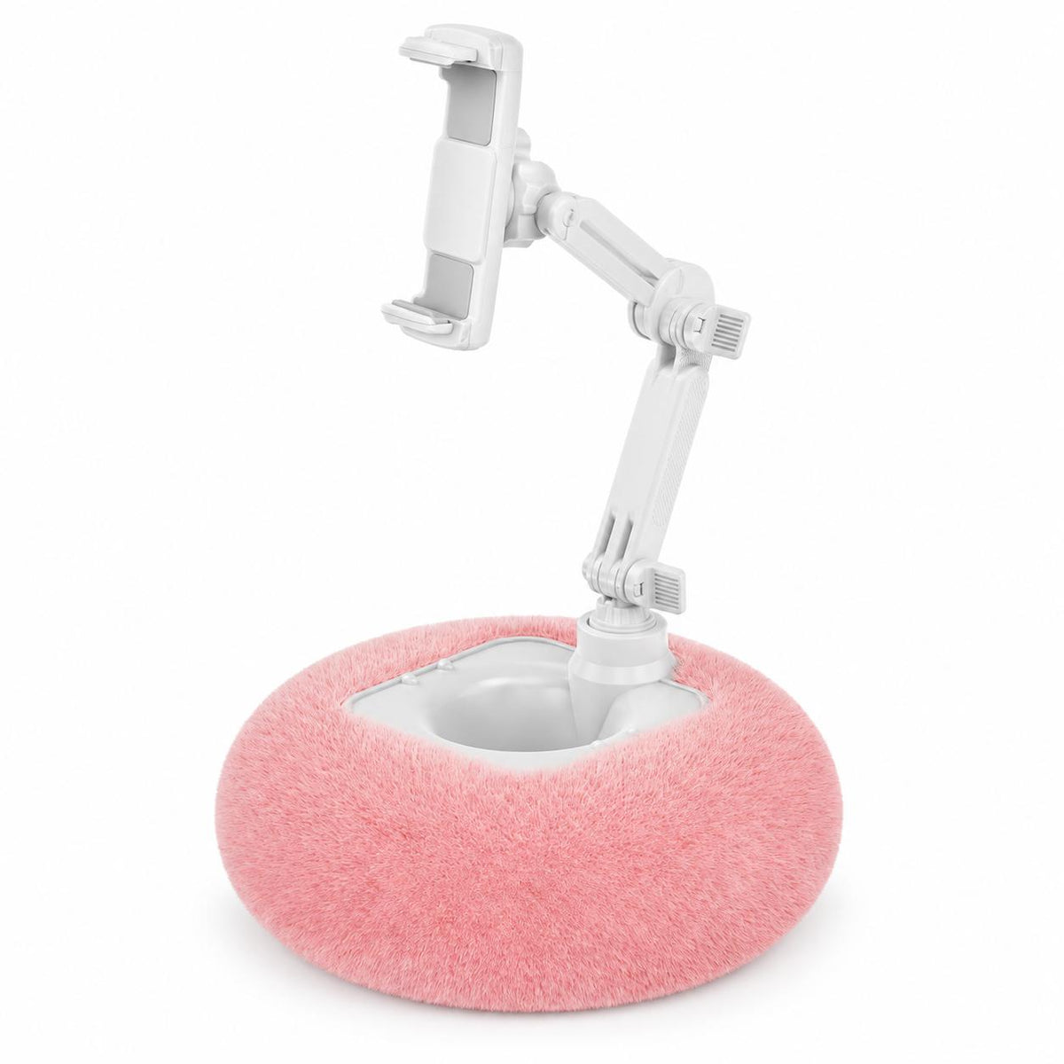 Support téléphone coussin - Rose