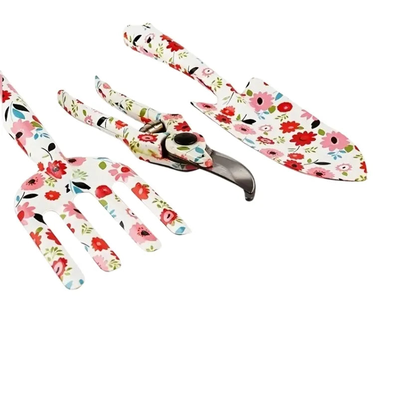 Ensemble d’Outils de Jardin Éclat Fleuri