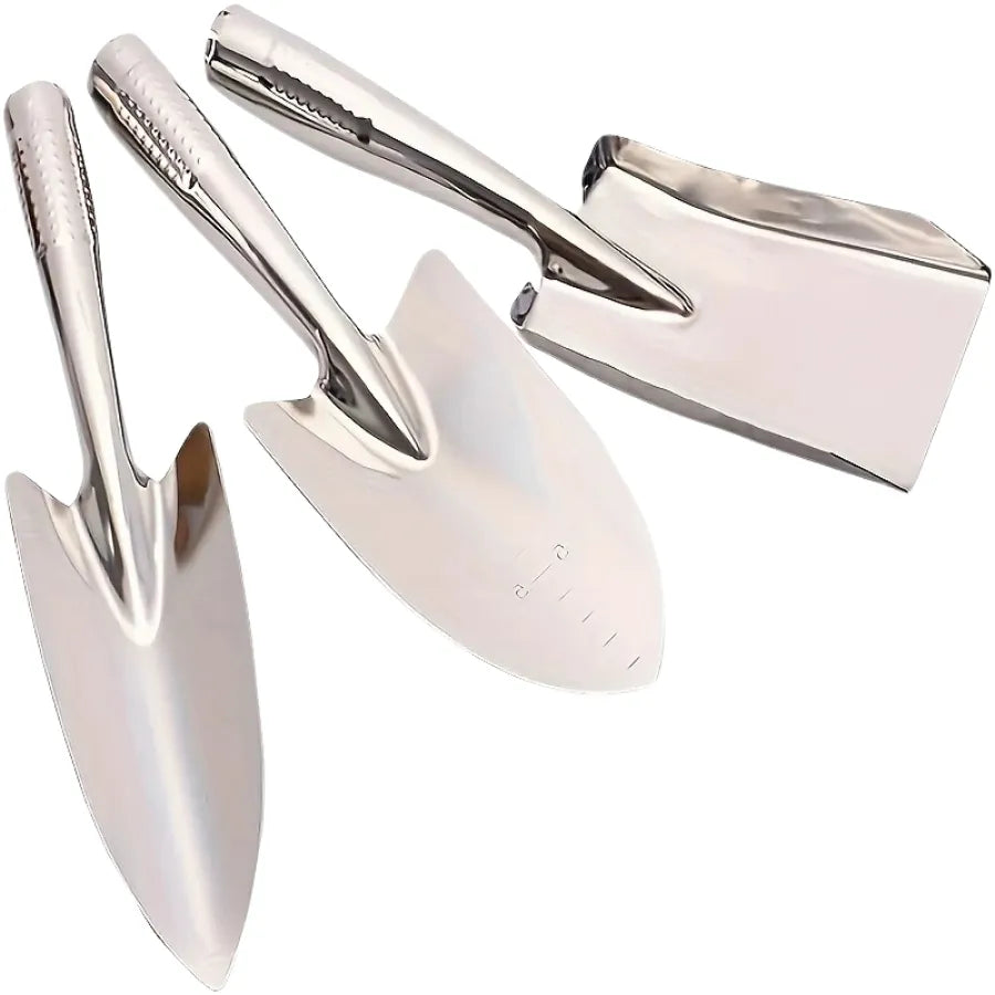 Plantinox – Kit 3 Outils de Jardin en Acier Inoxydable