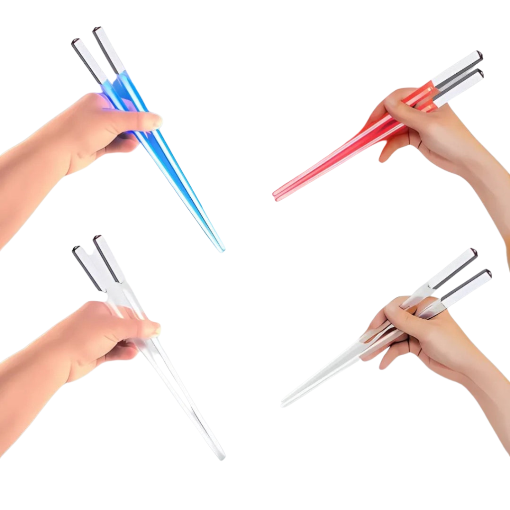 LED Lightsaber Wands - 2 pairs