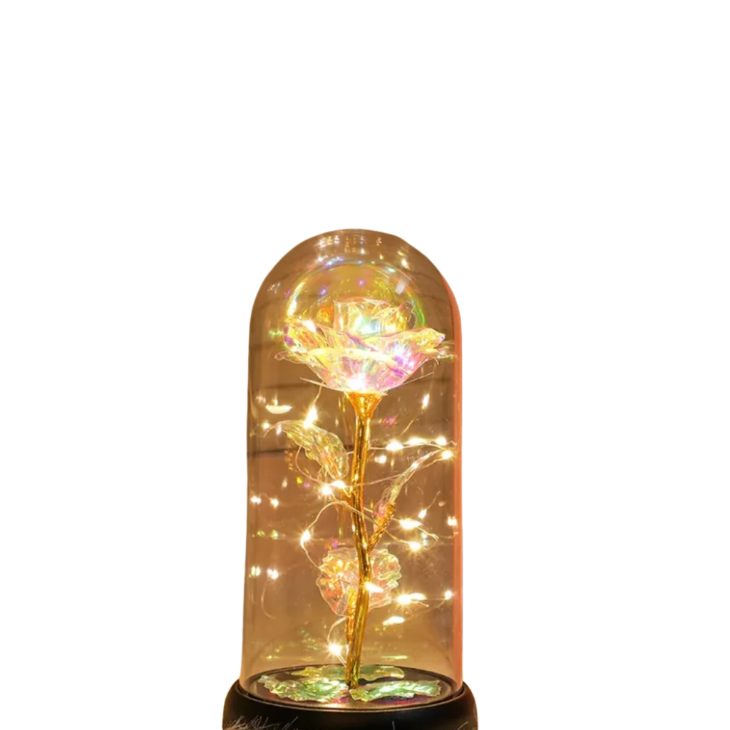 Rose éternelle LED