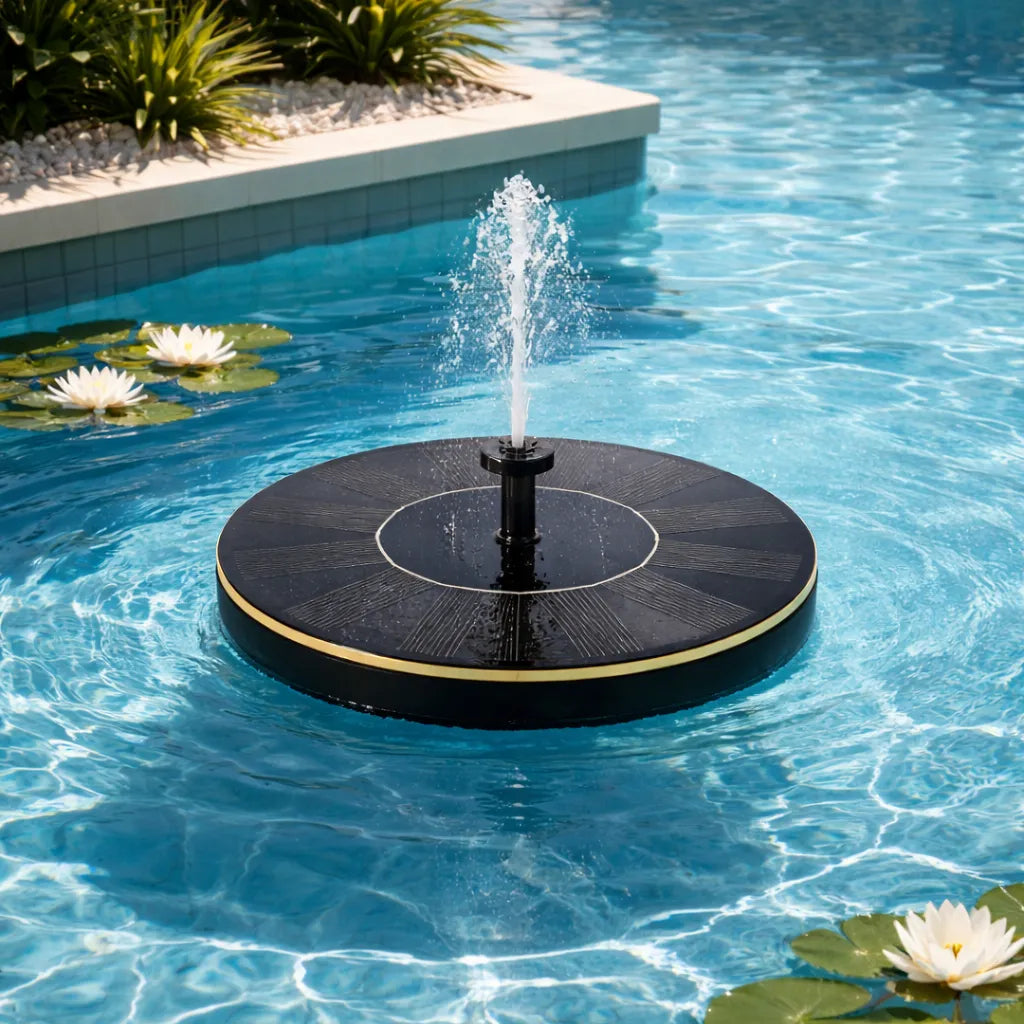 Solar fountain