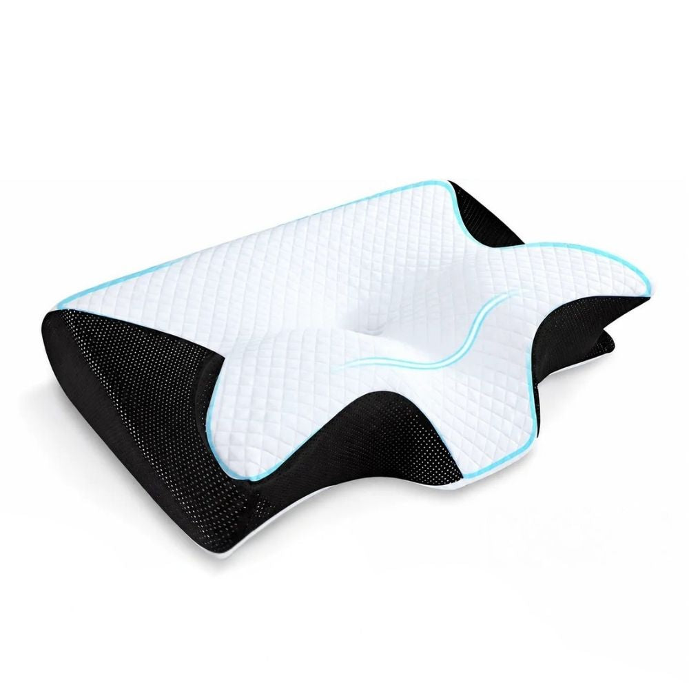 Oreiller cervical papillon - Noir